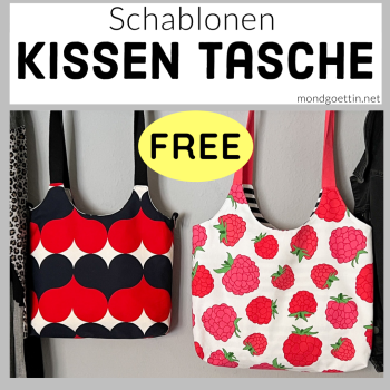 KISSENTASCHE  2 Schablonen